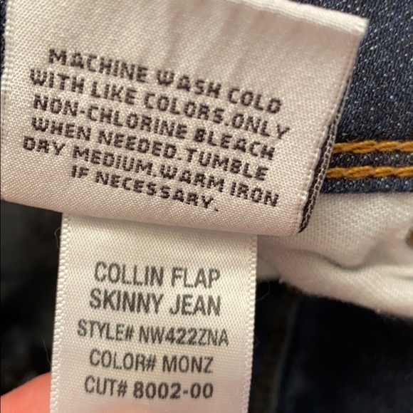 Hudson Collin Flap Skinny blue Jeans 30 - Picture 5 of 9